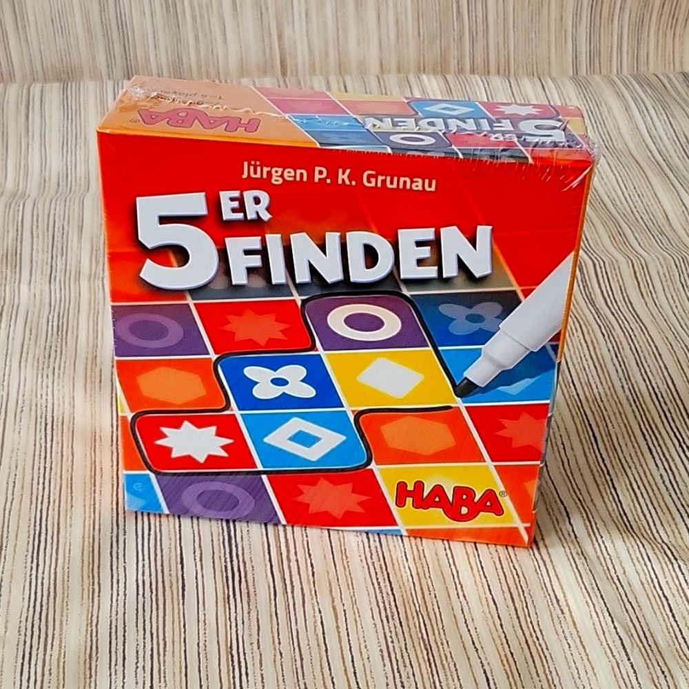 Jurgen P.K. Grunau 5 FINDEN Board Game